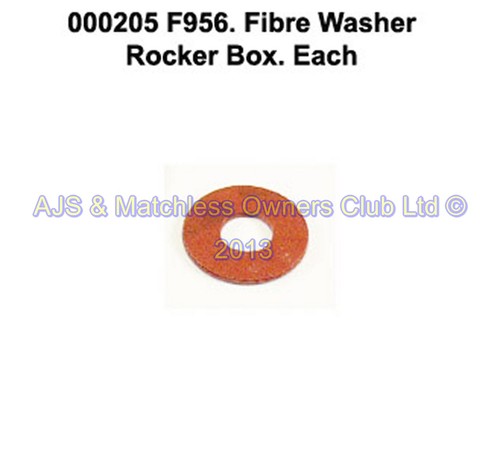 FIBRE WASHER - ROCKER BOX STUD  EACH--- FOR USE WITH 000251