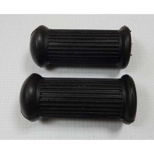 FOOTREST ARM RUBBER: 5/8 HOLE PAIR   RIDERS FOOTREST
