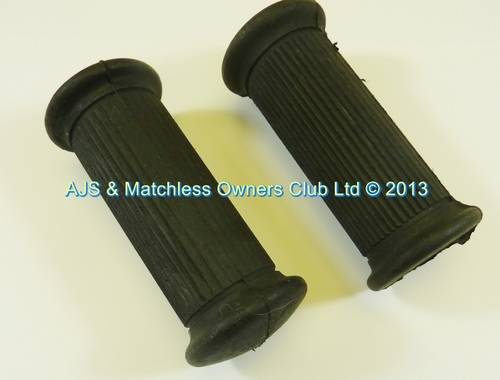 FOOTREST ARM RUBBER: 1/2 HOLE PAIR   PILLION FOOTREST AND LW RIDERS FOOTREST