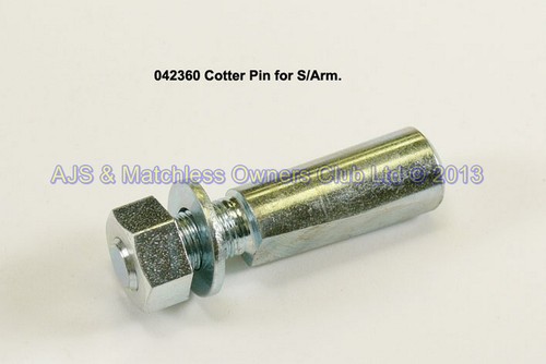 COTTER PIN FOR S/ARM LIGHTWEIGHT MODELS ONLY WITH NUT AND WASHER