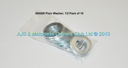 PLAIN WASHER; 1/2