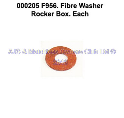 FIBRE WASHER - ROCKER BOX STUD 000251   EACH