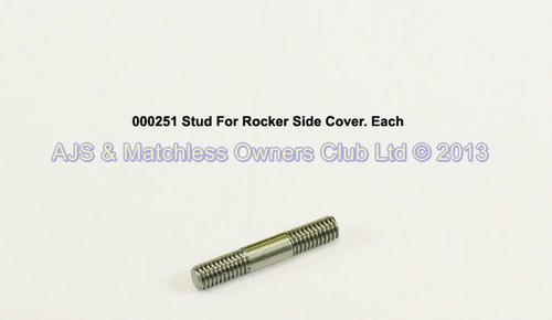 STUD FOR ROCKER SIDE COVER