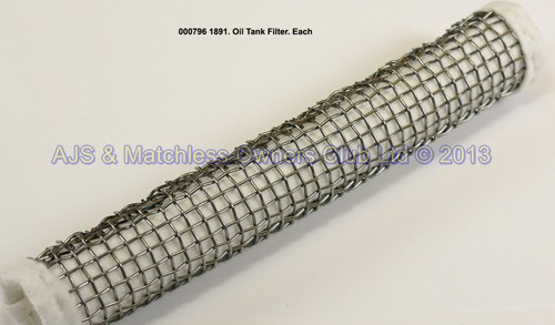 OIL TANK FILTER SINGLES AND TWINS UP TO 1955