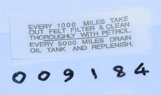 OIL TANK SERVICE INSTRUCTIONS