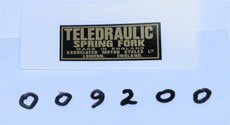 FR FORK  TRANSFER MADE IN ENGLAND