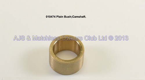 PLAIN BUSH: CAMSHAFT:  DRIVE-SIDE CRANKCASE