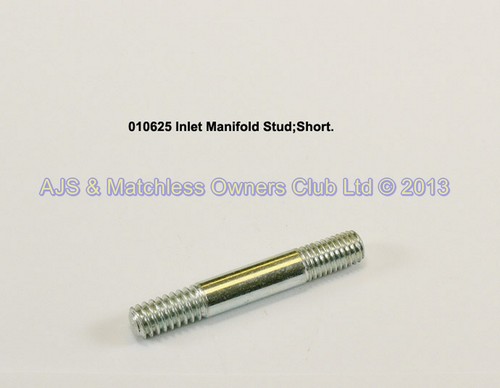 INLET MANIFOLD STUD: SHORT