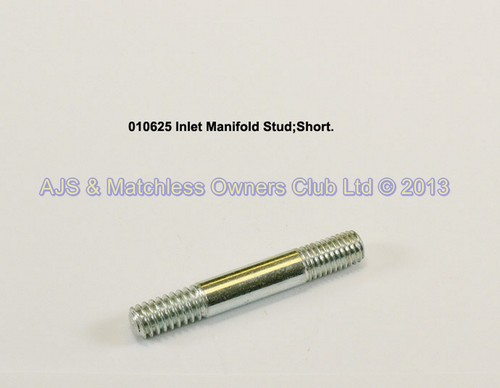 INLET MANIFOLD STUD; SHORT