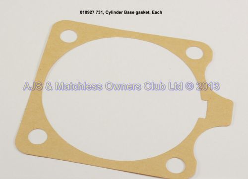 CYLINDER BASE GASKET   PRE-1957 ROAD MODELS  ALSO USE FOR 39-8-E3