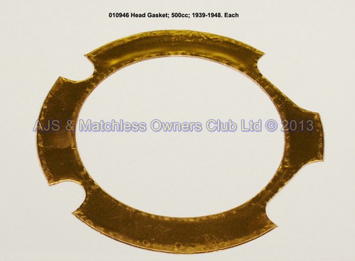 HEAD GASKET; 500 CC; 1939-48