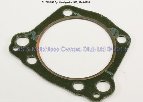 CYL HEAD GASKET; 500 CC; TWINS 49-55 COMPOSITE