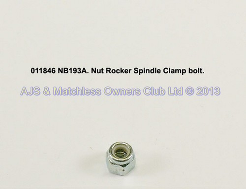 NUT; ROCKER SPINDLE CLAMP BOLT--- CLUTCH ROLLER BOLT IN AMC G/BOX
