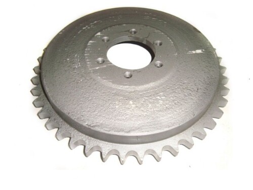 SPROCKET / BRAKE DRUM 42 TEETH 6 HOLE FIXING  1948-49