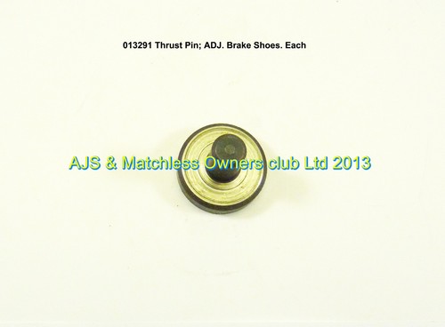 THRUST PIN: ADJ. BRAKE SHOES  7 HUBS