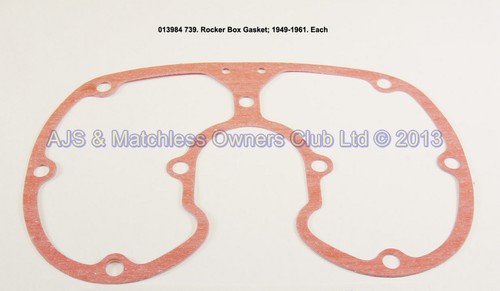 ROCKER BOX GASKET HEAVYWEIGHT 1949-61 ONLY