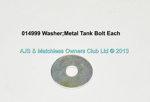 WASHER: METAL TANK BOLT
