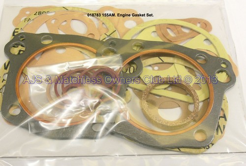 ENGINE GASKET SET TWIN 500CC 1953-55