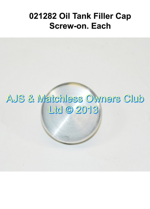 OIL TANK FILLER CAP, THREADED 1956-59  54-58 CS  1958 CSR  ALL LIGHTWEIGHTS