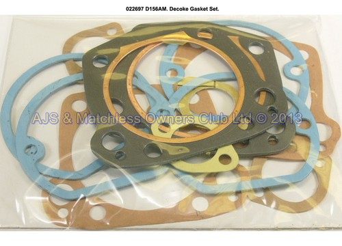 DECOKE GASKET SET 500/600/650 TWIN