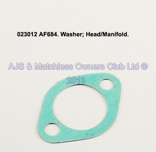 WASHER; HEAD/MANIFOLD