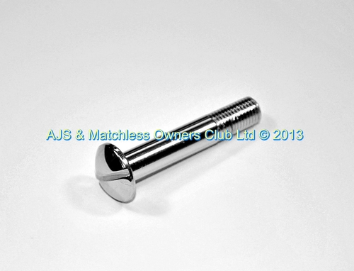 BOLT DUAL SEAT REAR 1957- 67 GIRLING POLISHED STAINLESS