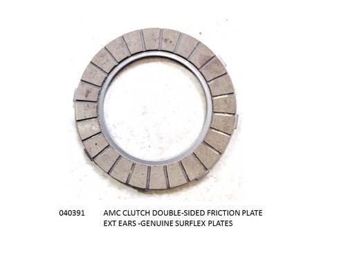 AMC CLUTCH DOUBLE-SIDED FRICTION PLATE EXT EARS -GENUINE SURFLEX PLATES