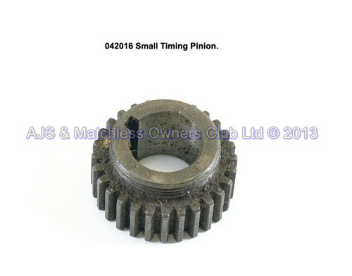 SMALL TIMING PINION L/W