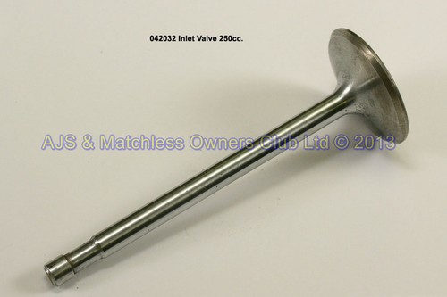 INLET VALVE 250CC G2 G2CS