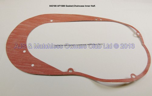GASKET: CHAINCASE INNER HALF OUTER LIGHTWEIGHT MODELS ONLY