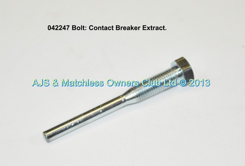 BOLT: CONTACT BREAKER EXTRACT LIGHTWEIGHT MODELS ONLY