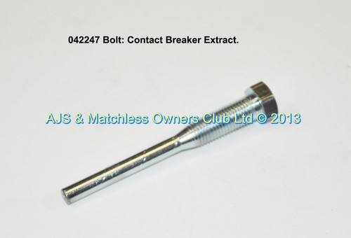 BOLT; CONTACT BREAKER EXTRACT