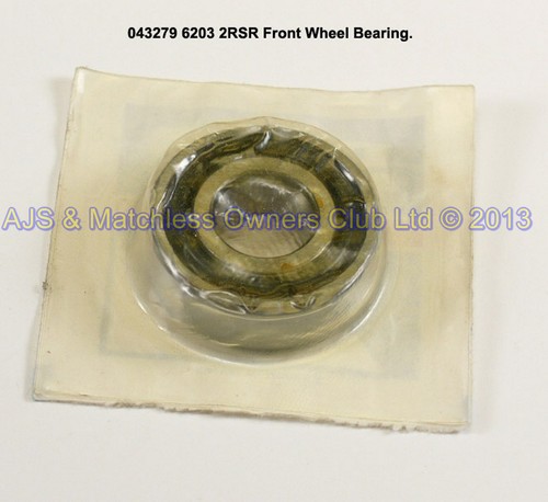 FRONT WHEEL BEARING LIGHWEIGHTS  -  6202 2RSR
