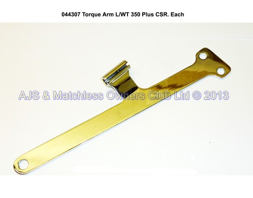 FRONT BRAKE TORQUE ARM L/WT 350 ONLY PLUS 250 CSR