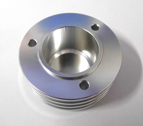 ALUMINIUM EXTENDED FINNED FLOAT BOWL COVER AMAL