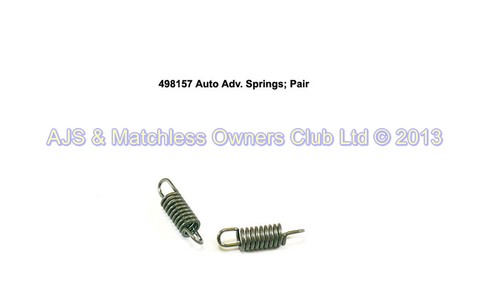 AUTO ADV. SPRINGS; 3500CC DYNAMO MODELS