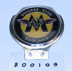 MACHINE BADGE FULL COLOUR/CHROME USE WITH CLIP 900725