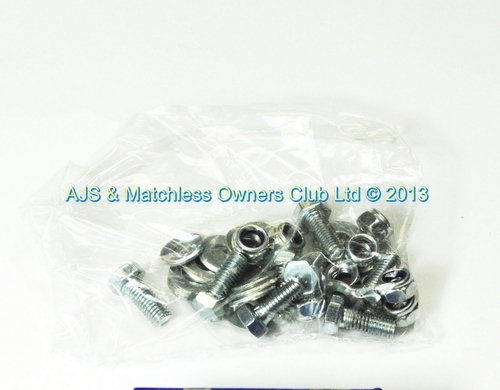 C, CS, CSR FRONT MUDGUARD BOLT KIT 012565