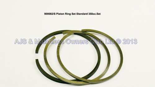 PISTON RING SET STANDARD 350CC  WILL ONLY FIT GPM RANGE OF PISTONS