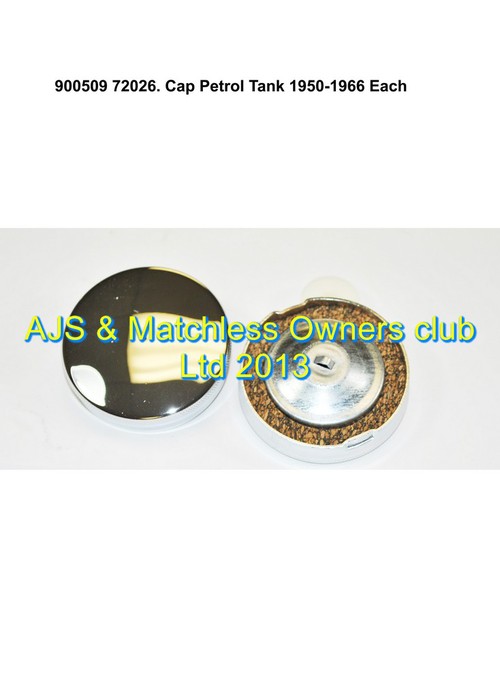 CAP PETROL TANK 1950 - 1966 - 013325