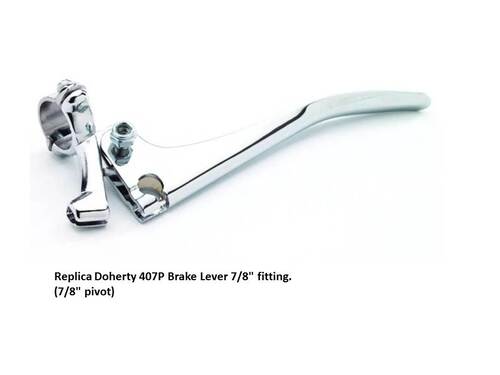 BRAKE LEVER, WITH CLAMPS PLAIN ENDS  EACH 7/8 BARS