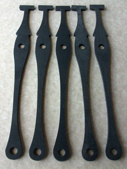 RUBBER CABLE TIES(PACK 5)