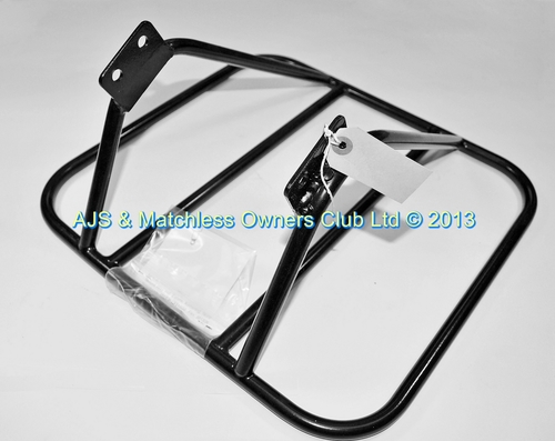 REAR CARRIER FITS 1959 ONLY  WITH SINGLE-PIECE SMOOTH REAR GUARD