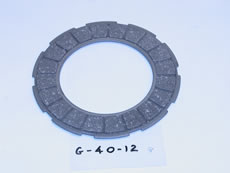 B52 BURMAN CLUTCH FRICTION PLATES 1952 ONWARDS ( NON SURFLEX)