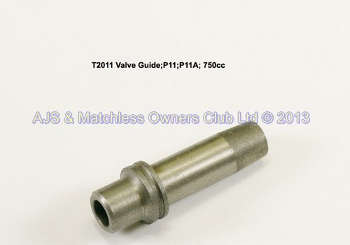 VALVE GUIDE: P11: P11A: 750 CC